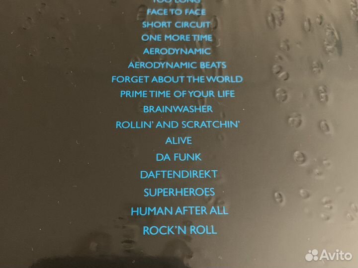 Daft Punk Alive Vinyl Lp