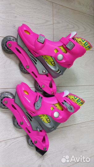 Роликовые коньки раздвижные 30-33 kreiss