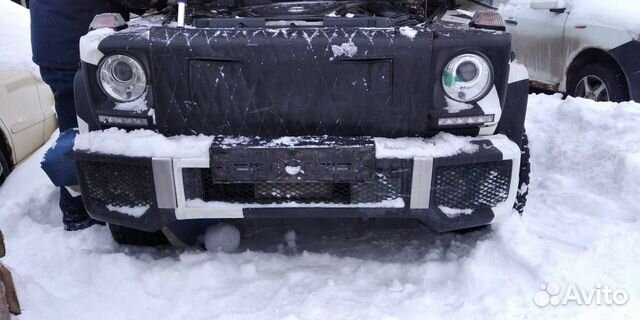 Гелик G400 в кузове W463 в разборе