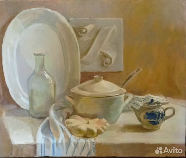 Картина маслом на холсте натюрморт
