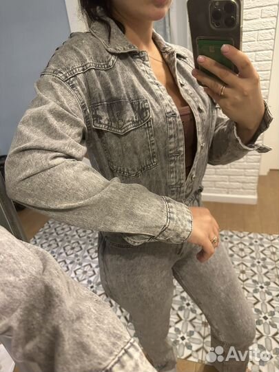 Комбенизон джинсовый bershka