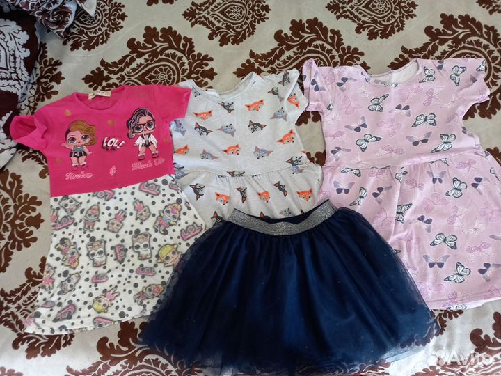 Вещи на девочку 110