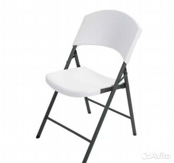 Стул складной белый