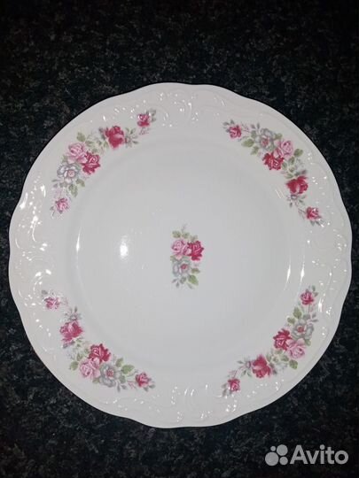 Тарелки (Чехия, Польша), фарфор