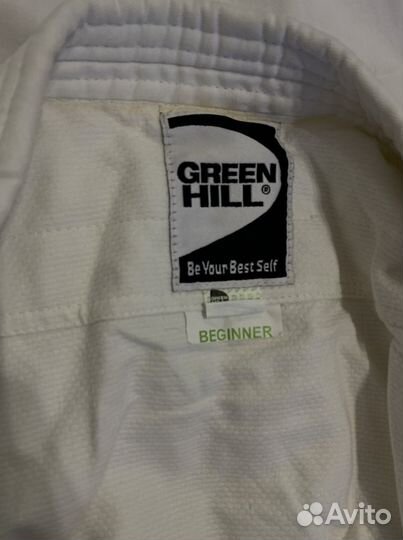 Кимоно для дзюдо green hill