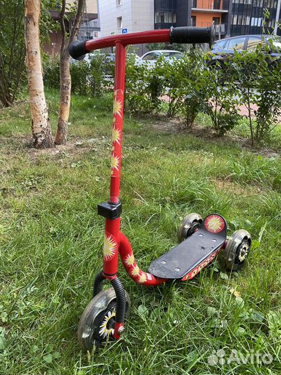 Самокат детский трехколесный