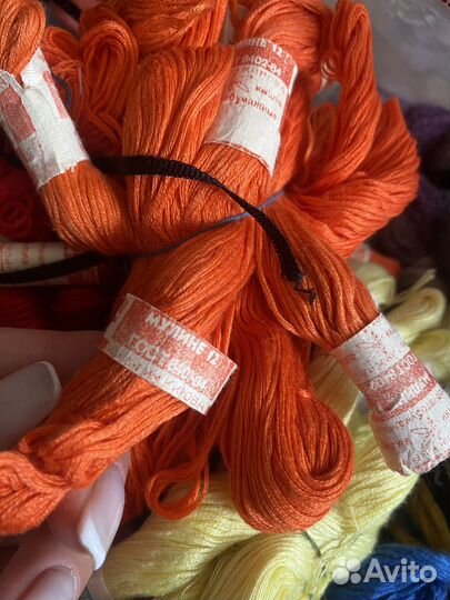 Нитки мулине СССР