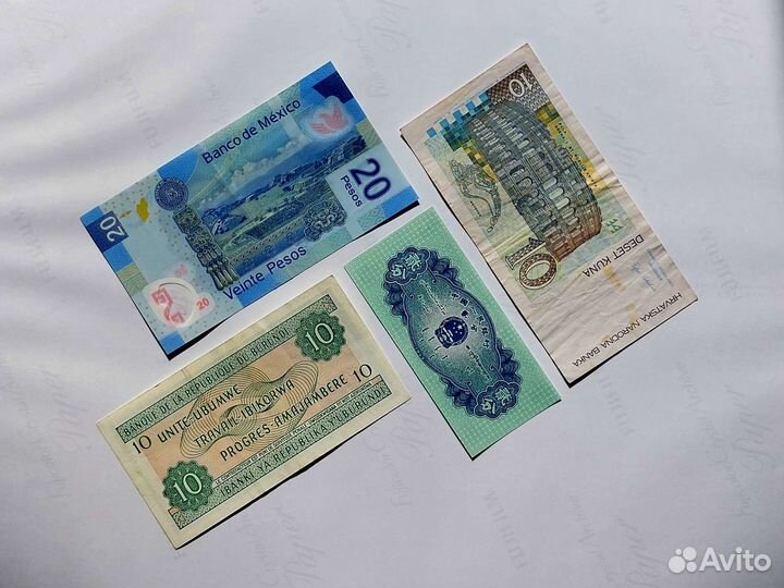 Банкноты стран мира