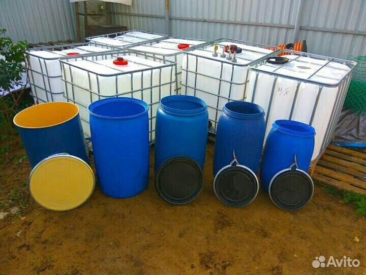 Еврокубы и Бочки пластиковые