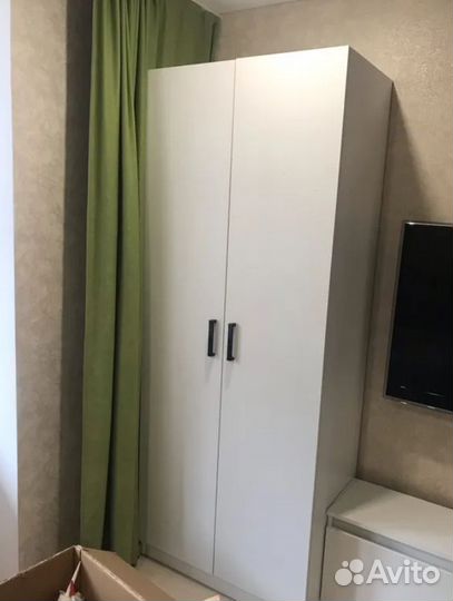 Шкаф Рик платяной белый