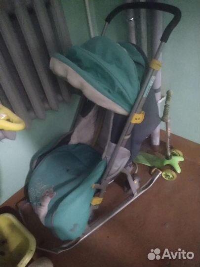 Коляска санки