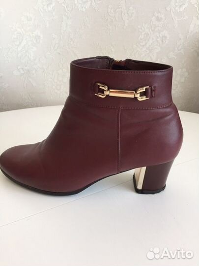 Ботильоны из натуральной кожи пр- во Белоруссия