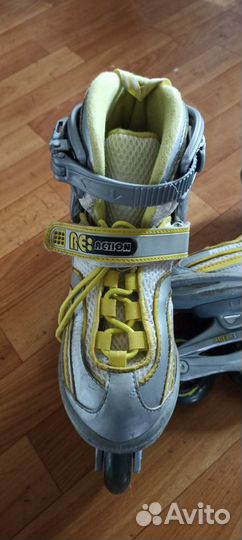 Роликовые коньки детские раздвижные