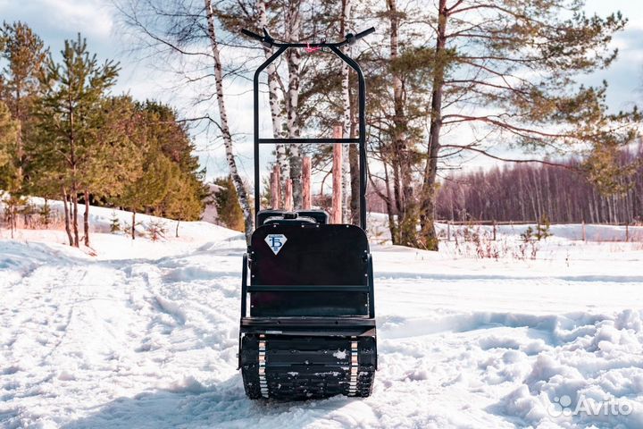 Мотобуксировщик Бурлак М2 LRK 15 л.с