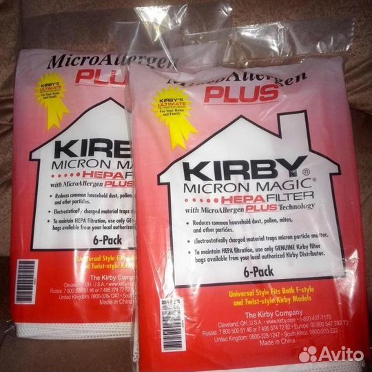 Мешки для Кирби kirby 12шт Оригинал