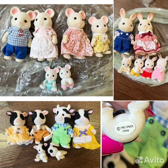 Sylvanian families звери