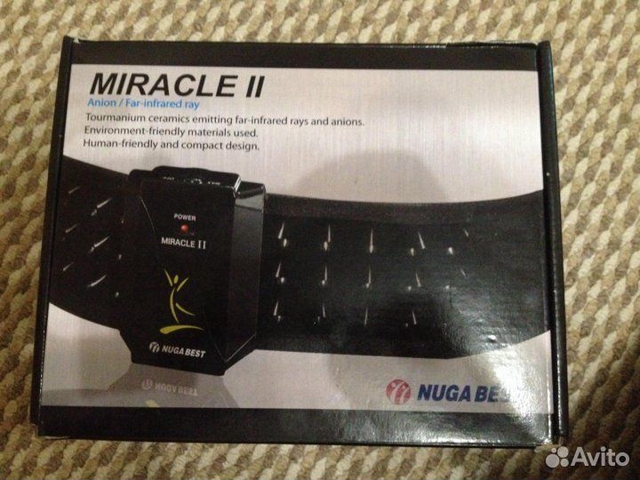 Турмалиновый пояс miracle ll