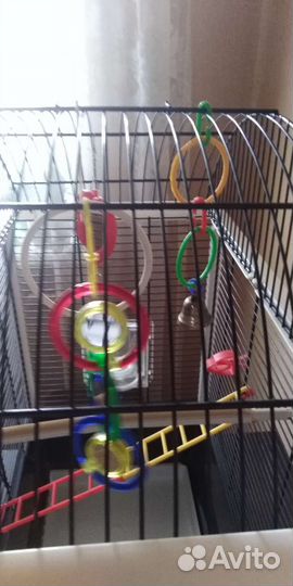 Большая клетка для птиц