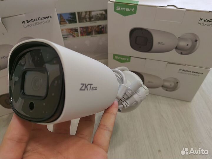 Комплект видеонаблюдения на 3 IP камеры