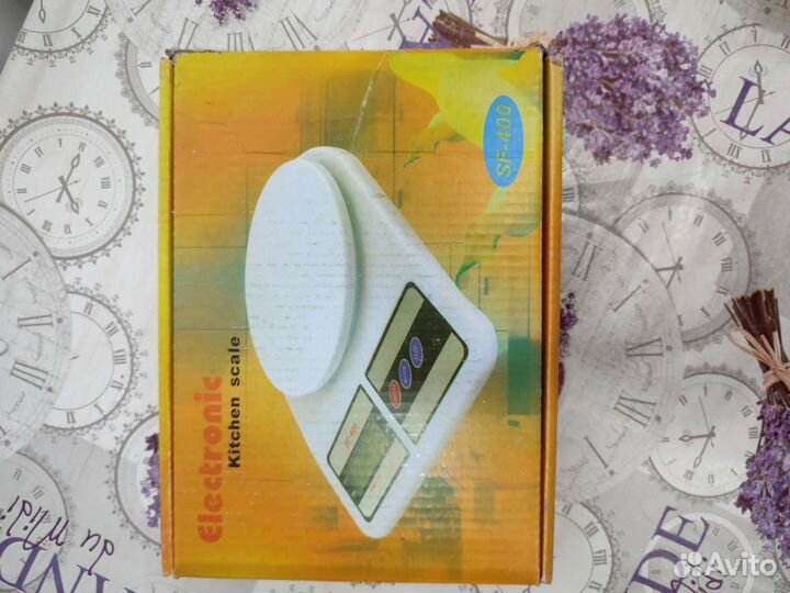 Весы кухонные электронные новые
