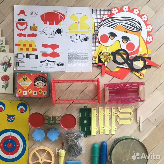 Игрушки СССР одной коробкой