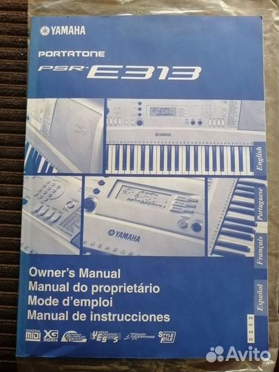 Синтезатор yamaha psr Е313