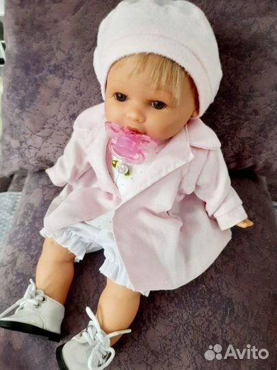 Коллекционная кукла пупс Antonio Juan