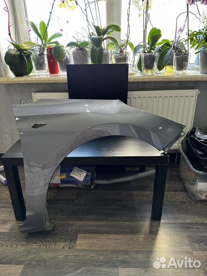 Крыло на Hyundai solaris 2019