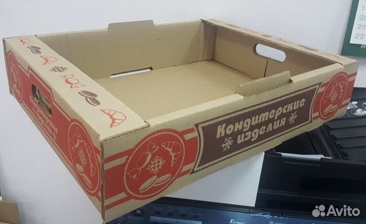 Гофротара коробки картонные евролотки, бананка