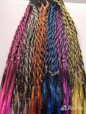 Косички на резинке