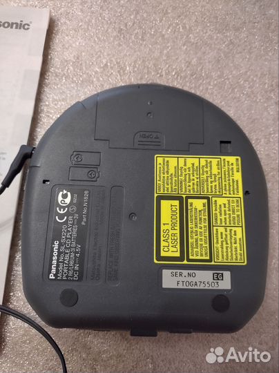 Cd плеер panasonic sl-sx220