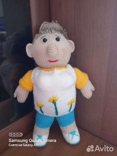 Вязаные игрушки новые