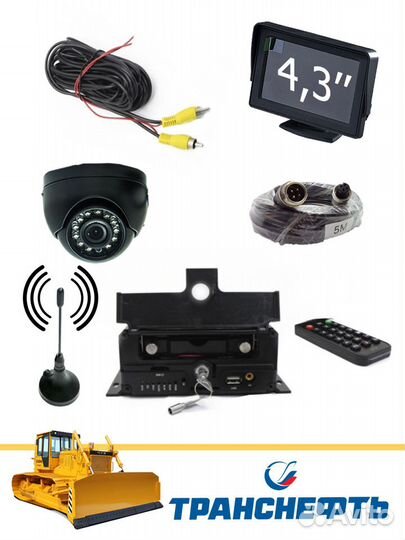 Видеонаблюдение на автортанспорт