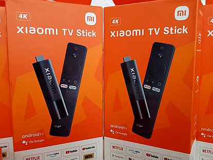 Сверхкомпактная тв-приставка Xiaomi Mi TV Stick 4K