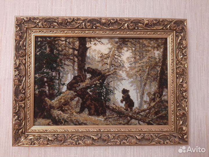 Картины вышитые крестиком