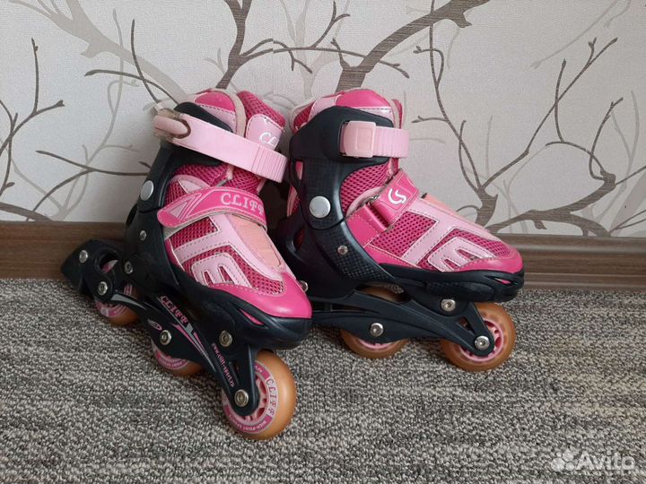 Роликовые коньки детские р.27-30