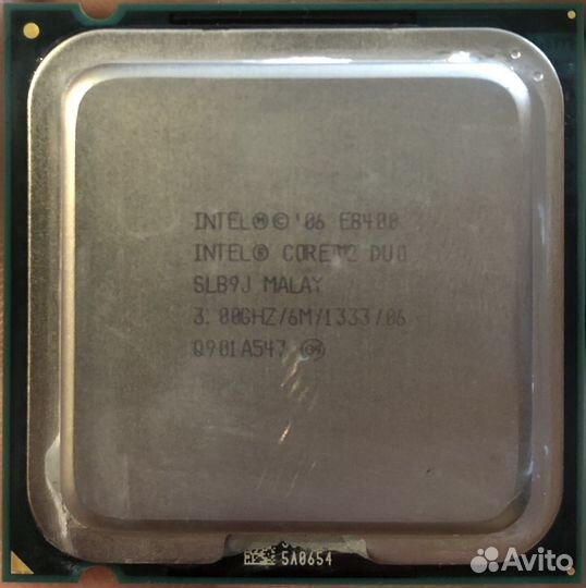 Процессор Intel Core 2 duo E8400 for LGA775