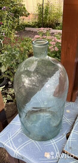 Бутылка стеклянная 25 литров