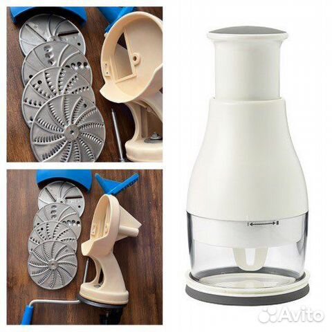 Измельчитель-чоппер икея и терка СССР