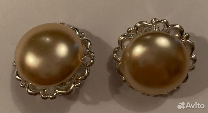 Винтажные серьги и клипсы СССР