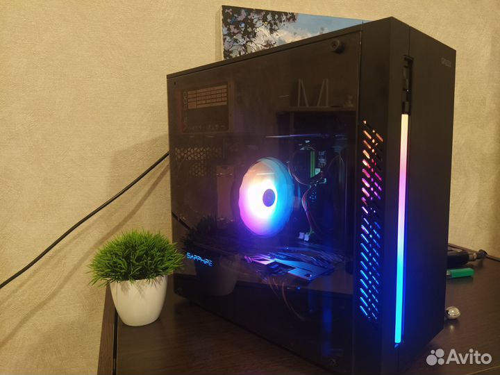 Игровой пк 8/16 ядер/16 озу/SSD 512/RX580