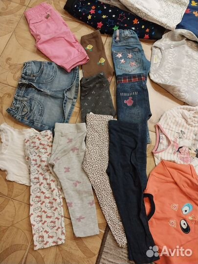 Вещи пакетом на девочку 1,5-2г 92 размер
