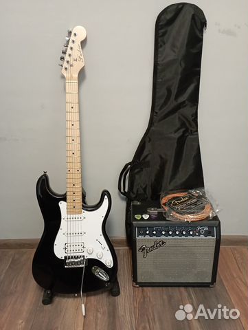 Электрогитара Stratocaster+комбоусилитель Fender купить в Москве ...