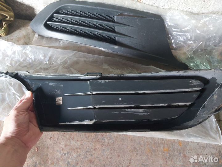 Накладка бампера vw jetta 6