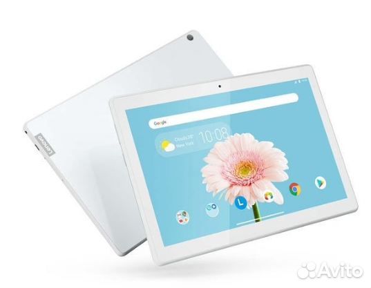 Планшет lenovo Tab M10 10.1 2/16Gb LTE Polar White