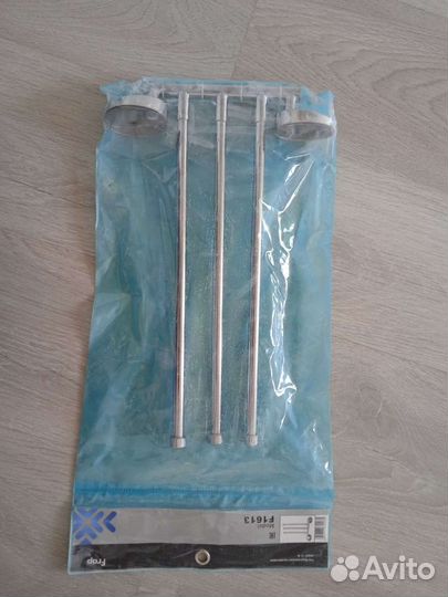 Держатель полотенец frap хром новый