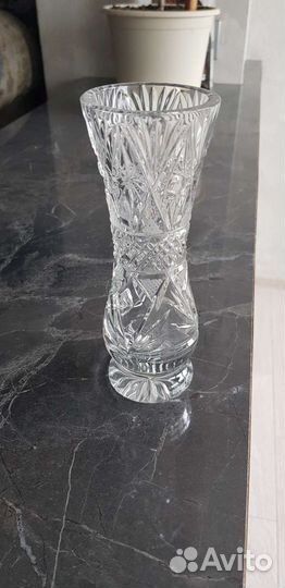 Хрустальная ваза для цветов