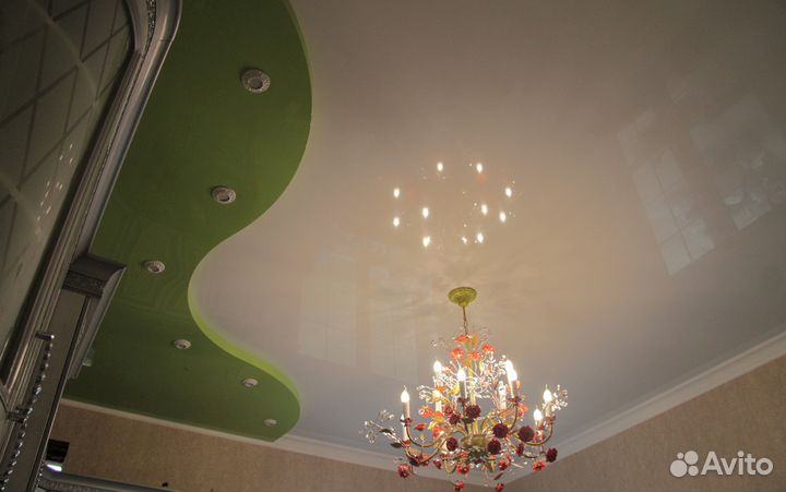 Натяжные потолки