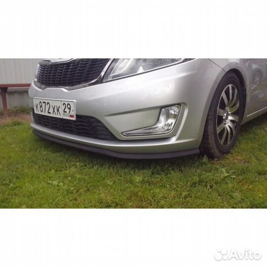 Юбка бампера Kia Rio 3 2011-2017