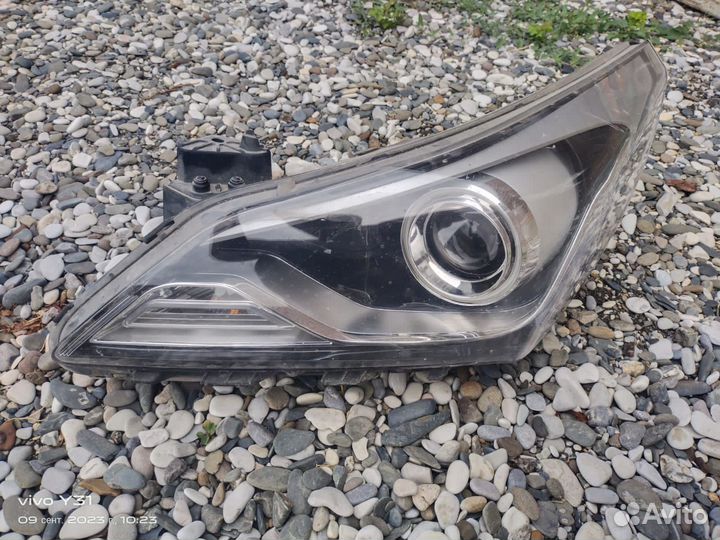 Hyundai solaris фара передняя левая